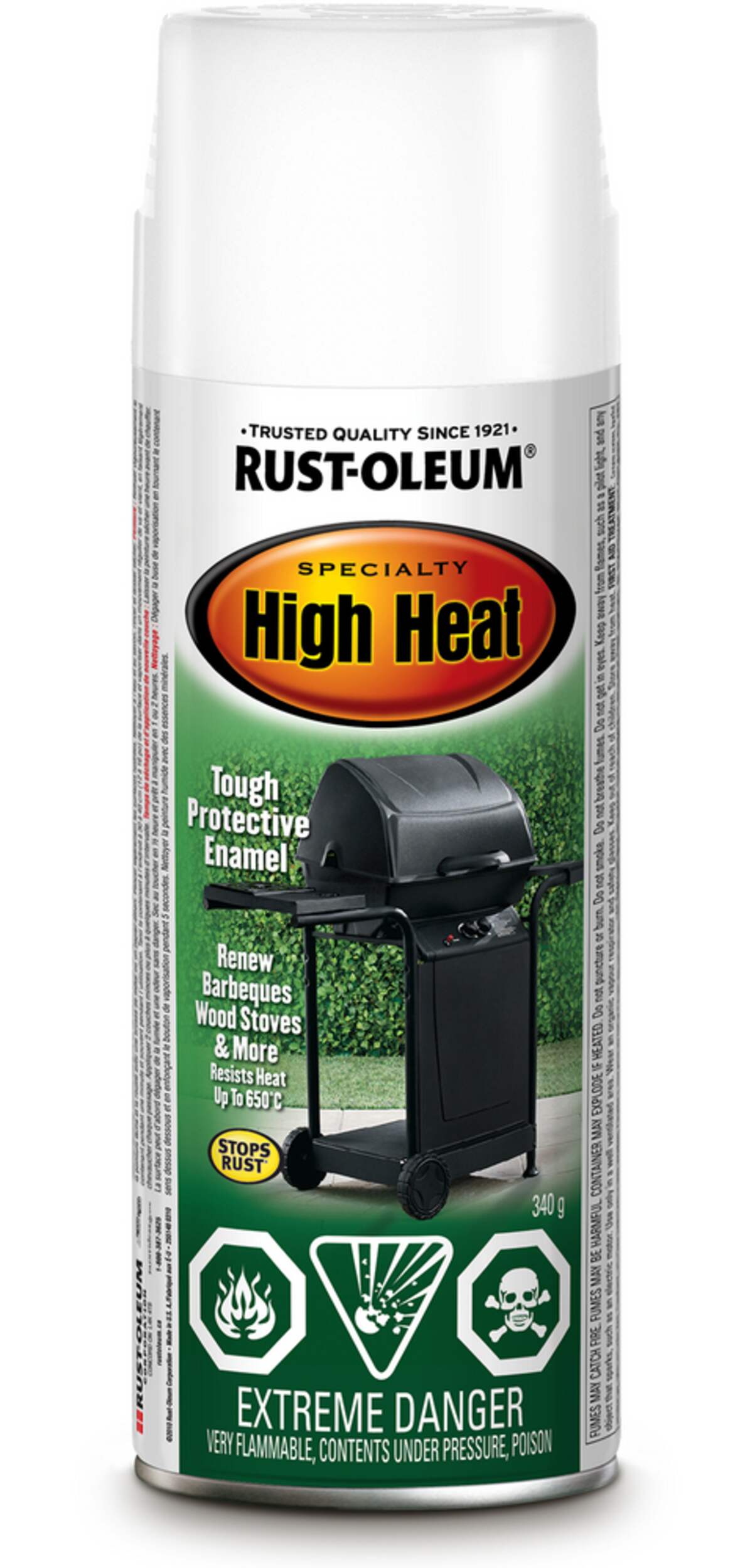 RustOleum® Specialty High Heat Enamel Aerosol Spray Paint w/Rust