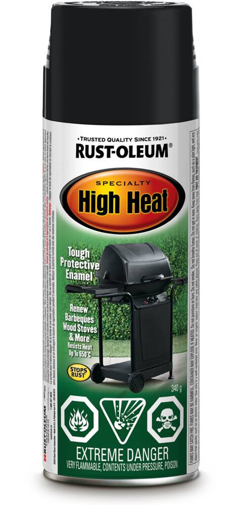 Rust Oleum Specialty High Heat Enamel Aerosol Spray Paint W Protection 340 G Canadian Tire - Rustoleum Engine Paint Colors