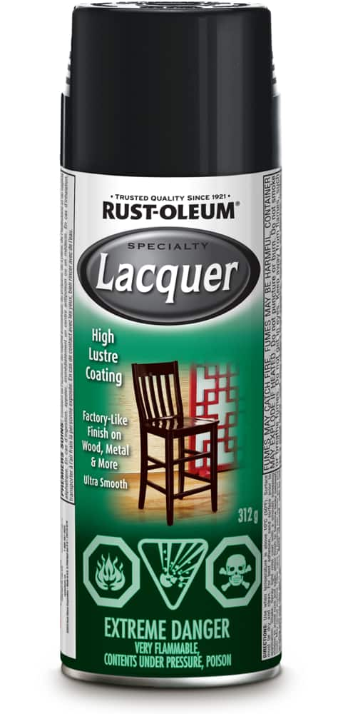 Rust Oleum Specialty All Surface Aerosol Spray Paint Lacquer 312 G   Lacquer Spray Paint Black 26841050 F754 4806 99a7 5948e953373d 