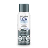 Rust-Oleum Low Odour Water-Based Paint Spray Aerosol, Gloss,  Anchor Grey, 312-g Front_Flat