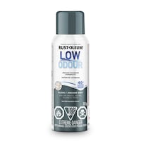 Rust-Oleum Low Odour Water-Based Paint Spray Aerosol, Gloss,  Anchor Grey, 312-g