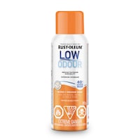Rust-Oleum Low Odour Water-Based Paint Spray Aerosol, Gloss, Orange Soda, 312-g Front_Flat