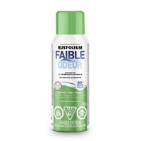 Peinture en aérosol à base d'eau à faible odeur Rust-Oleum, lustré, vert chance, 312 g Front_Flat