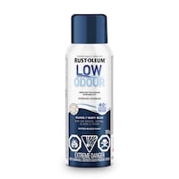 Rust-Oleum Low Odour Water-Based Paint Spray Aerosol, Gloss, Navy Blue, 312-g Front_Flat