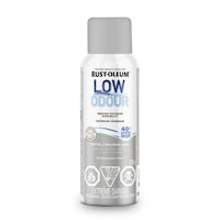 Rust-Oleum Low Odour Water-Based Paint Spray Aerosol, Matte, Dolphin Grey, 312-g