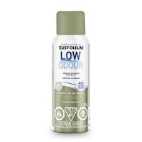 Rust-Oleum Low Odour Water-Based Paint Spray Aerosol, Matte, In the Green, 312-g Front_Flat