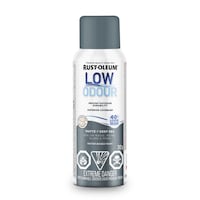 Rust-Oleum Low Odour Water-Based Paint Spray Aerosol, Matte, Deep Sea, 312-g Front_Flat