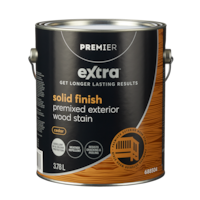Teinture d'extérieur prémélangée pour bois Premier Extra, opaque, cèdre, 3,78 L/1 gallon
