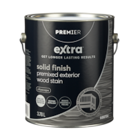 Premier Extra Premixed Exterior Wood Stain, Solid, Cityscape, 3.78-L/1-Gallon Front_Elevated