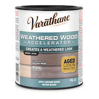 Varathane Water-Based Weathered Wood Accelerator, 946-mL/1-qt