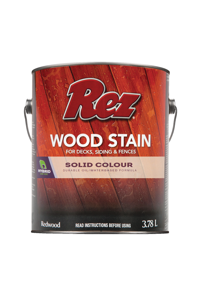 REZ Semi-Transparent Stain, Redwood, 3.78-L | Canadian Tire