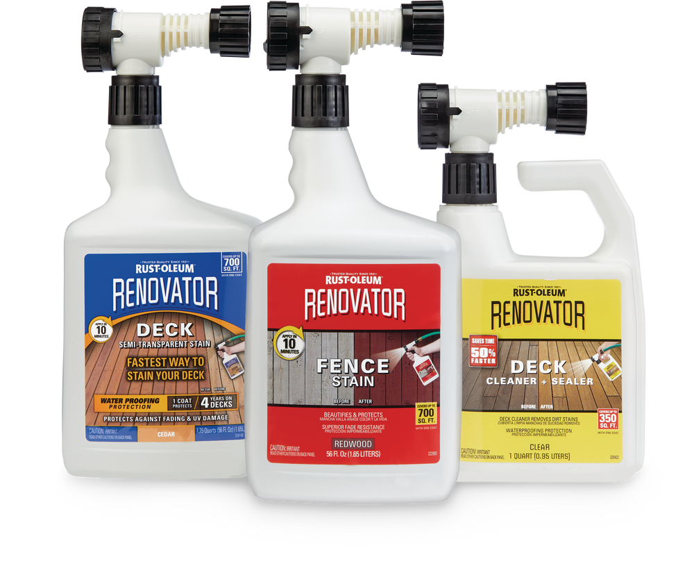 Wolman Renovator Exterior Wood Deck Stain Sprayer, SemiTransparent, 1.