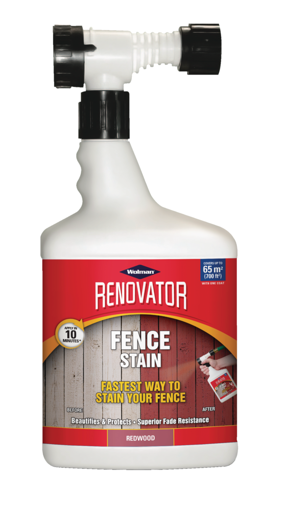 Wolman Renovator Exterior Wood Fence Stain Sprayer, SemiTransparent, 1