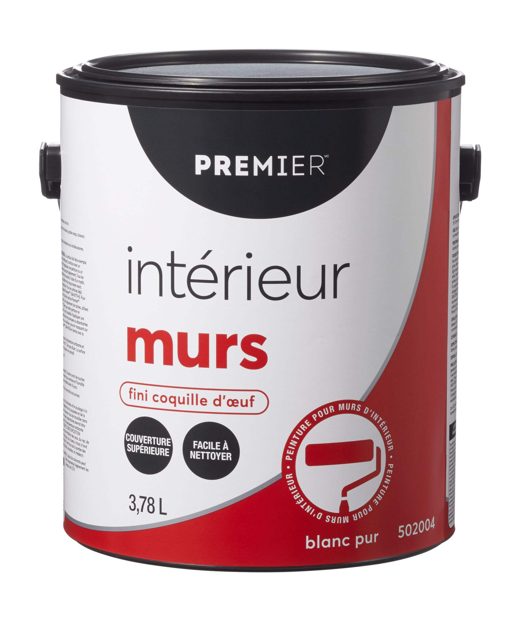 WALLCOVER Peinture Murale De Qualité Supérieure | Blanc Fleur | 5L = 40m² | Pour Les Intérieurs