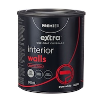 Premier Extra Interior Walls Paint & Primer, One Coat Coverage, Eggshell, Quart Front_Elevated