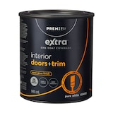 Premier Extra Interior Doors & Trim Paint & Primer, One Coat Coverage, Semi-Gloss, Quart Front_Elevated