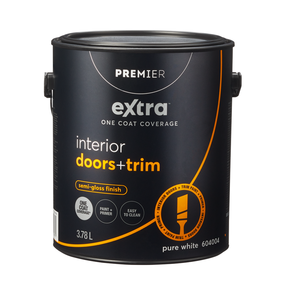 Premier Extra Interior Doors & Trim Paint & Primer, One Coat Coverage