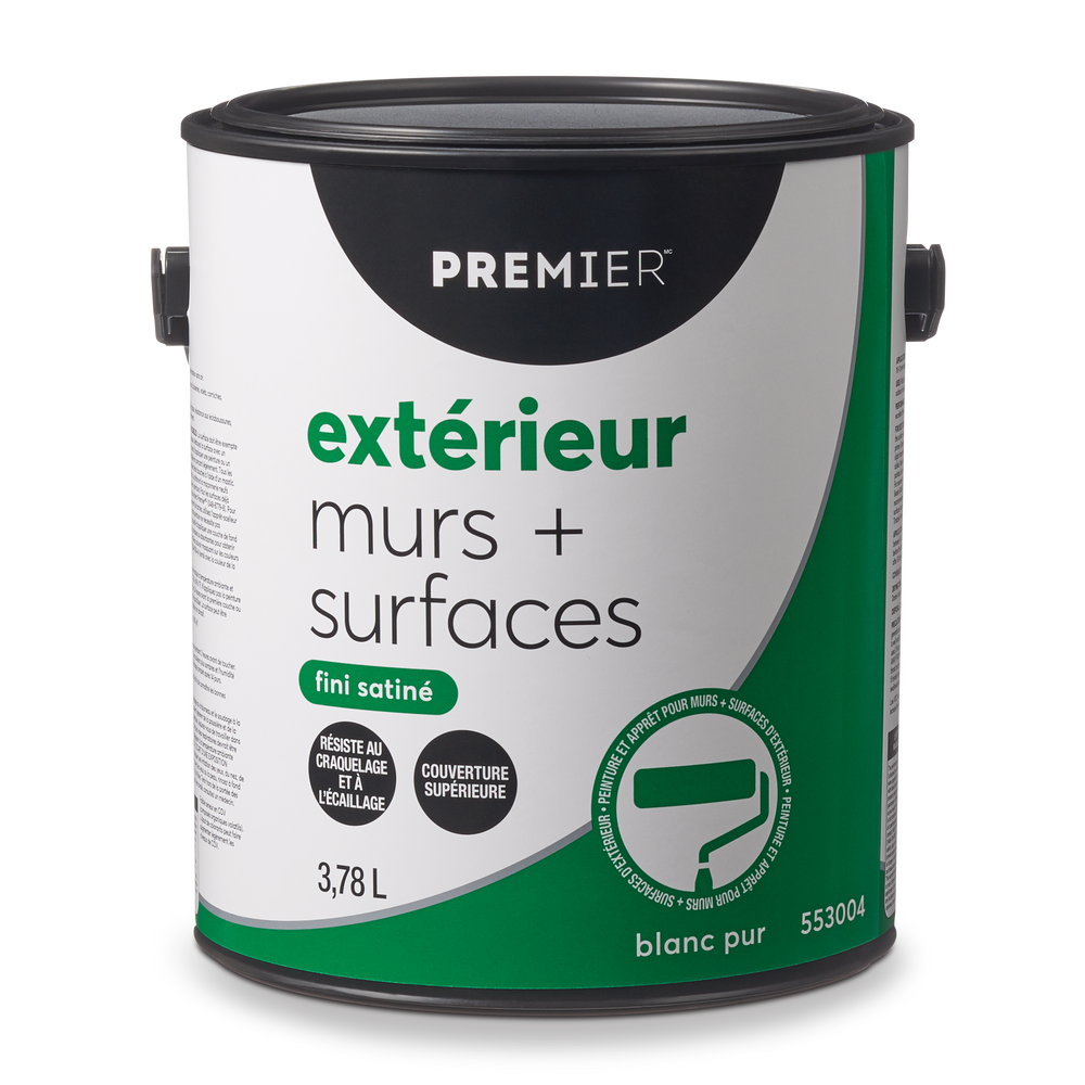 Peinture d'extérieur pour murs et surfaces Premier, couverture de