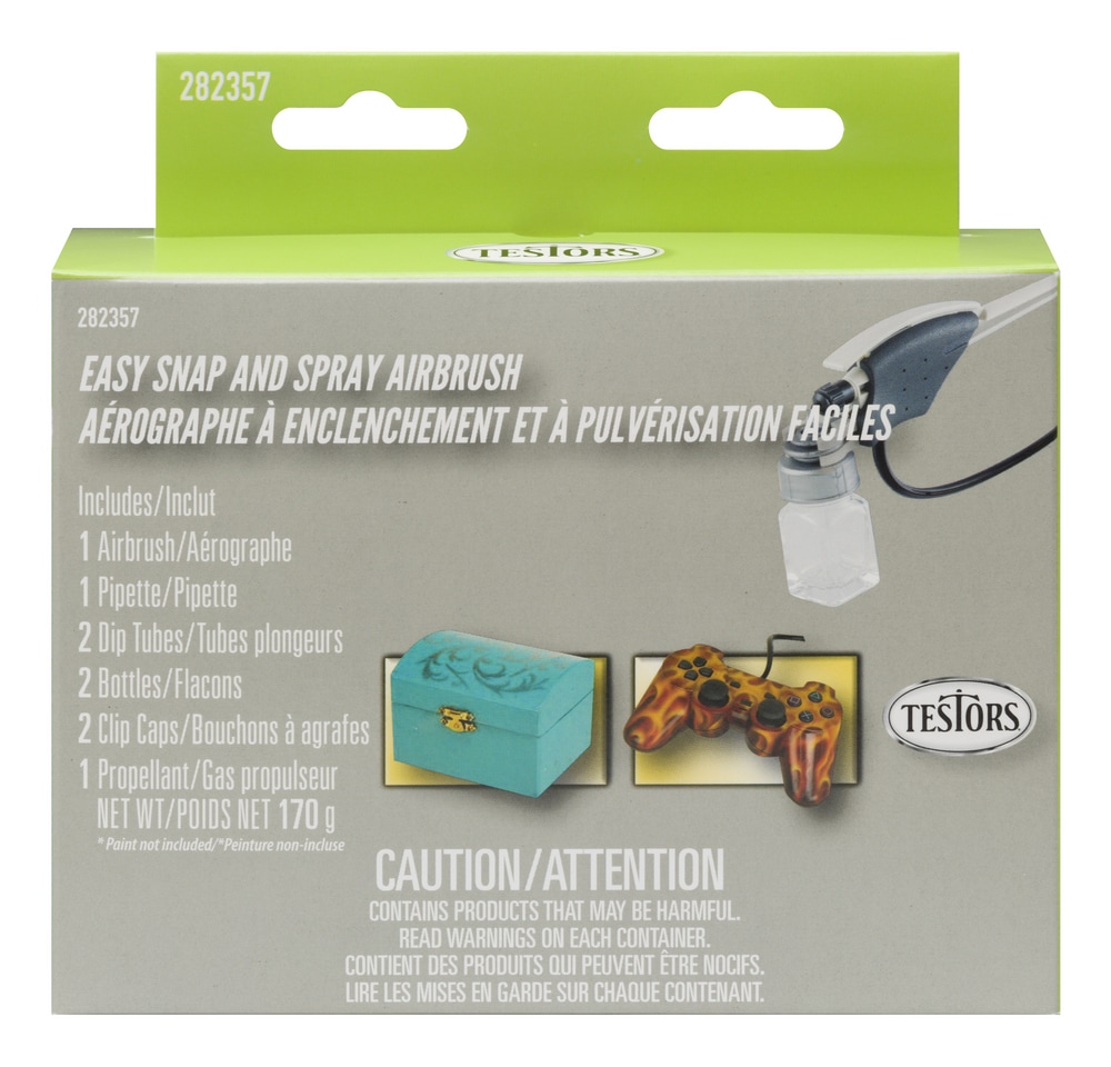 Testors Airbursh Snap & Spray Kit Canadian Tire