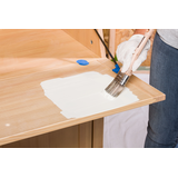 Pinceau ovale crayeux avec manche en bois Rust-Oleum, 1-1/2&nbsp;po Overhead_Plunge