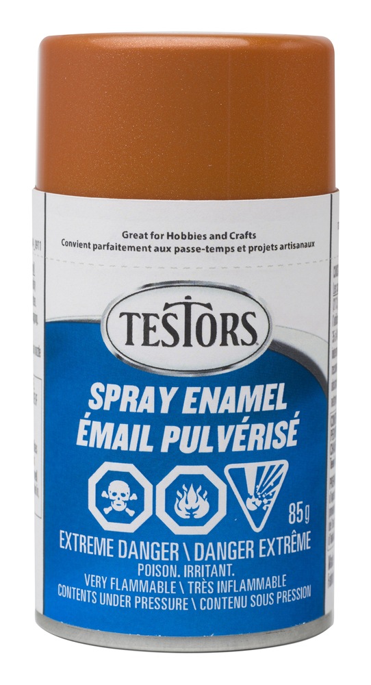 Testors Spray Enamel Paint, Fiery Orange, 85g Canadian Tire
