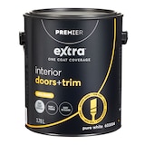 Premier Extra Interior Doors & Trim Paint & Primer, One Coat Coverage, Satin, Gallon Front_Elevated