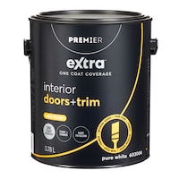 Premier Extra Interior Doors & Trim Paint & Primer, One Coat Coverage, Satin, Gallon Front_Elevated