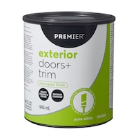 Premier Exterior Doors & Trim Paint, Superior Coverage, Semi-Gloss, Quart Front_Elevated