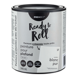 Peinture pour plafond Ready To Roll, blanc mat, 946 mL Front_Elevated