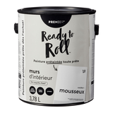 Peinture murale d'intérieur Premier Ready to Roll, coquille d'oeuf, préteintée, Mousseux, 3,78 L/1 gallon Front_Elevated