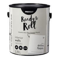 Premier Ready To Roll Interior Wall Paint, Eggshell, Pretinted, Extra Foam, 3.78-L/1-Gallon Front_Elevated