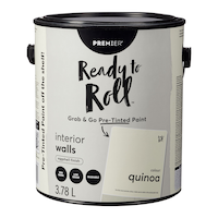 Premier Ready To Roll Interior Wall Paint, Eggshell, Pretinted, Quinoa, 3.78-L/1-Gallon Front_Flat