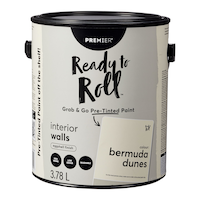 Premier Ready To Roll Interior Wall Paint, Eggshell, Pretinted, Bermuda Dunes, 3.78-L/1-Gallon Front_Elevated
