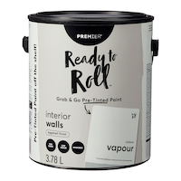Premier Ready To Roll Interior Wall Paint, Eggshell, Pretinted, Vapor, 3.78-L/1-Gallon Front_Elevated