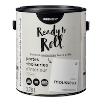 Peinture murale d'intérieur Premier Ready to Roll, satin, Mousseux, 3,78 L/1 gallon Front_Elevated