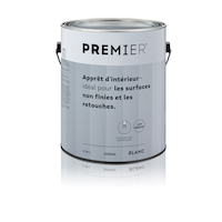Apprêt d'intérieur Premier, blanc Front_Elevated