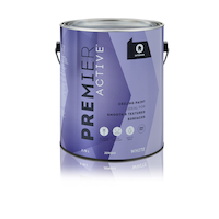 Premier Active Premixed Interior Ceiling Paint, Pure White