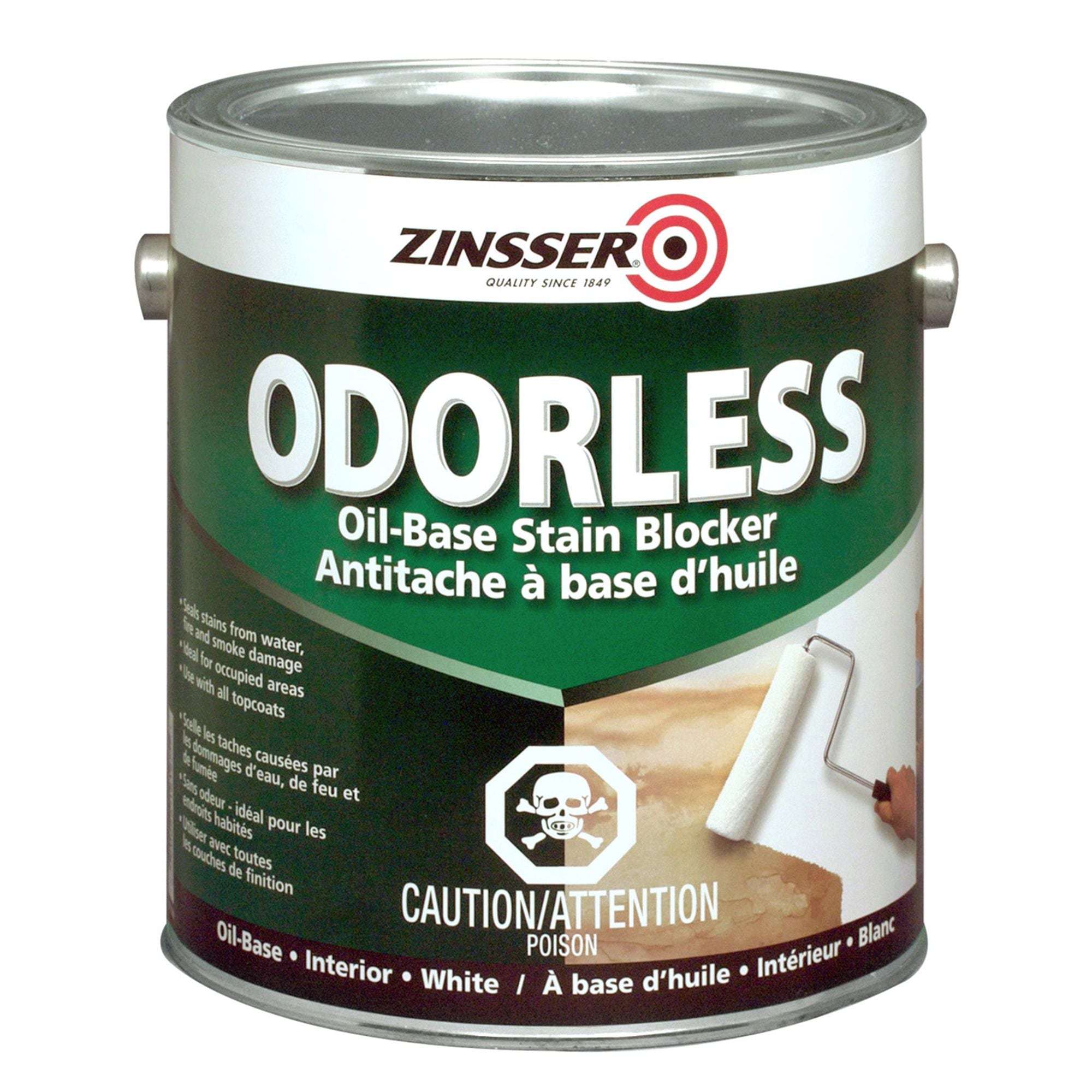 Zinsser Bulls Eye Odourless Interior PrimerSealer, 3.78L Canadian Tire