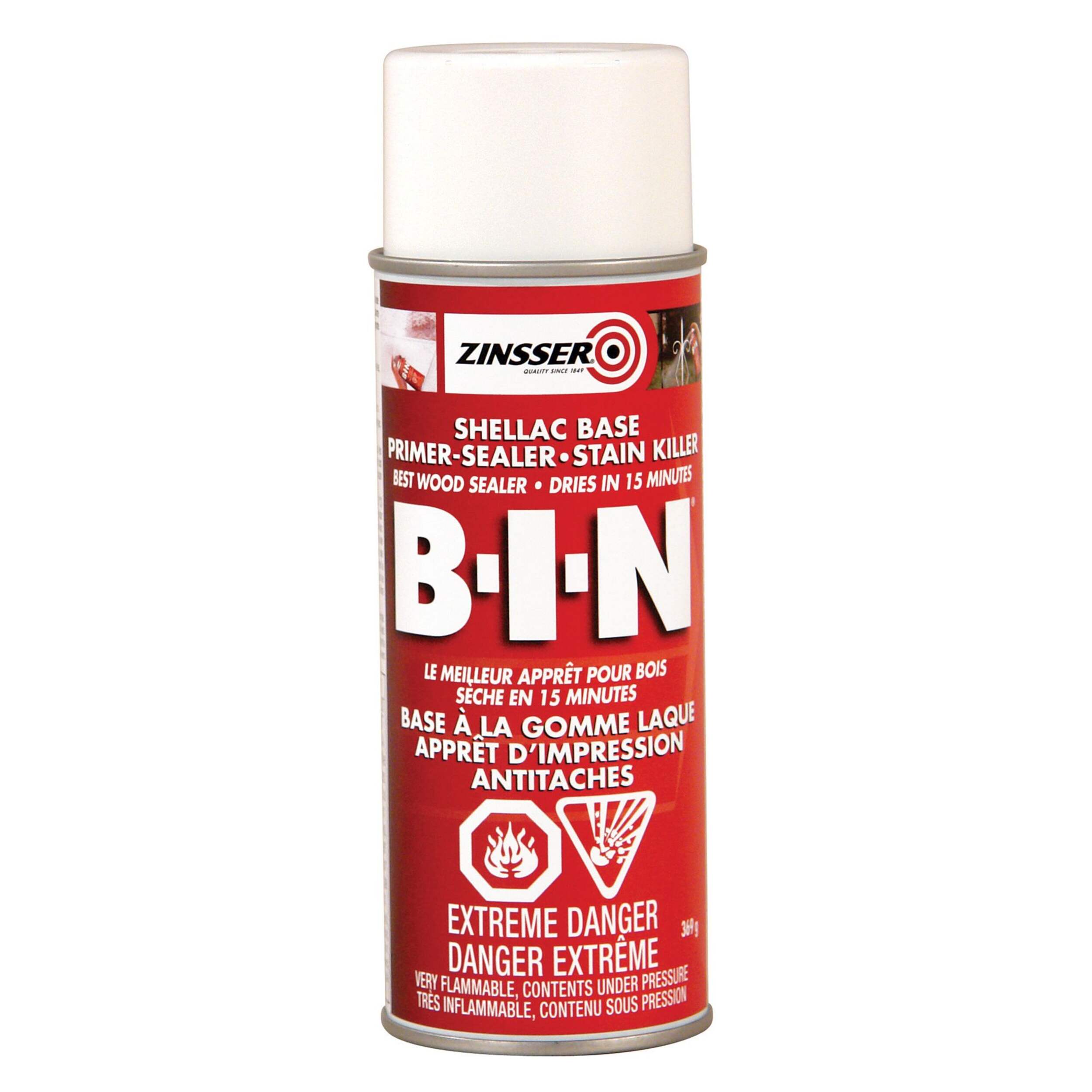 Zinsser BIN PrimerSealer Aerosol Canadian Tire