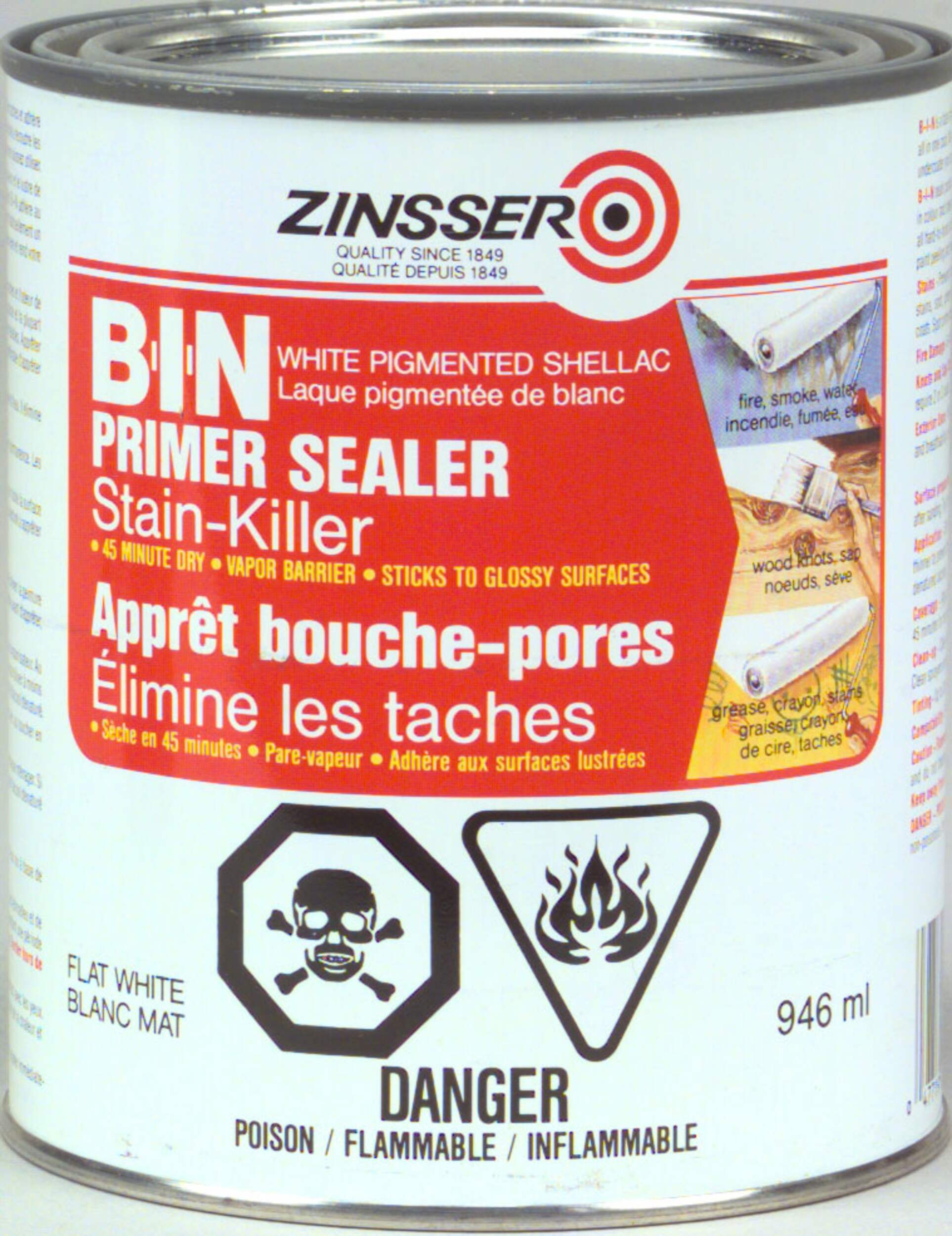 Zinsser BIN PrimerSealer Aerosol Canadian Tire