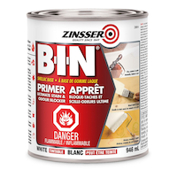 Zinsser BIN Shellac Base Primer - Sealer & Stain Killer, 946-mL/1-qt