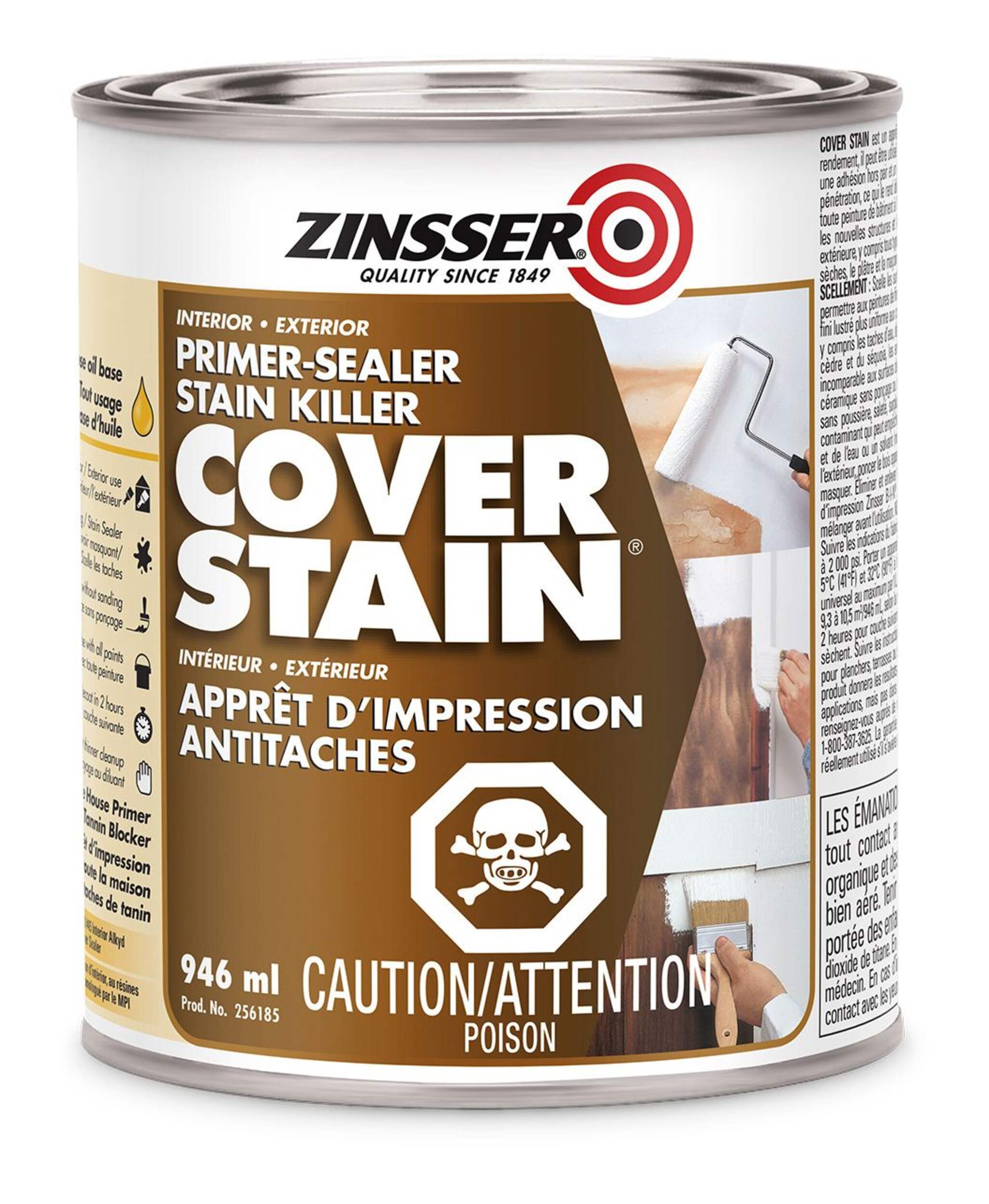 Zinsser CoverStain OilBased PrimerSealer Canadian Tire