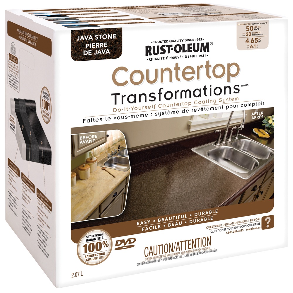 RustOleum Countertop Transformations, Java Stone Canadian Tire