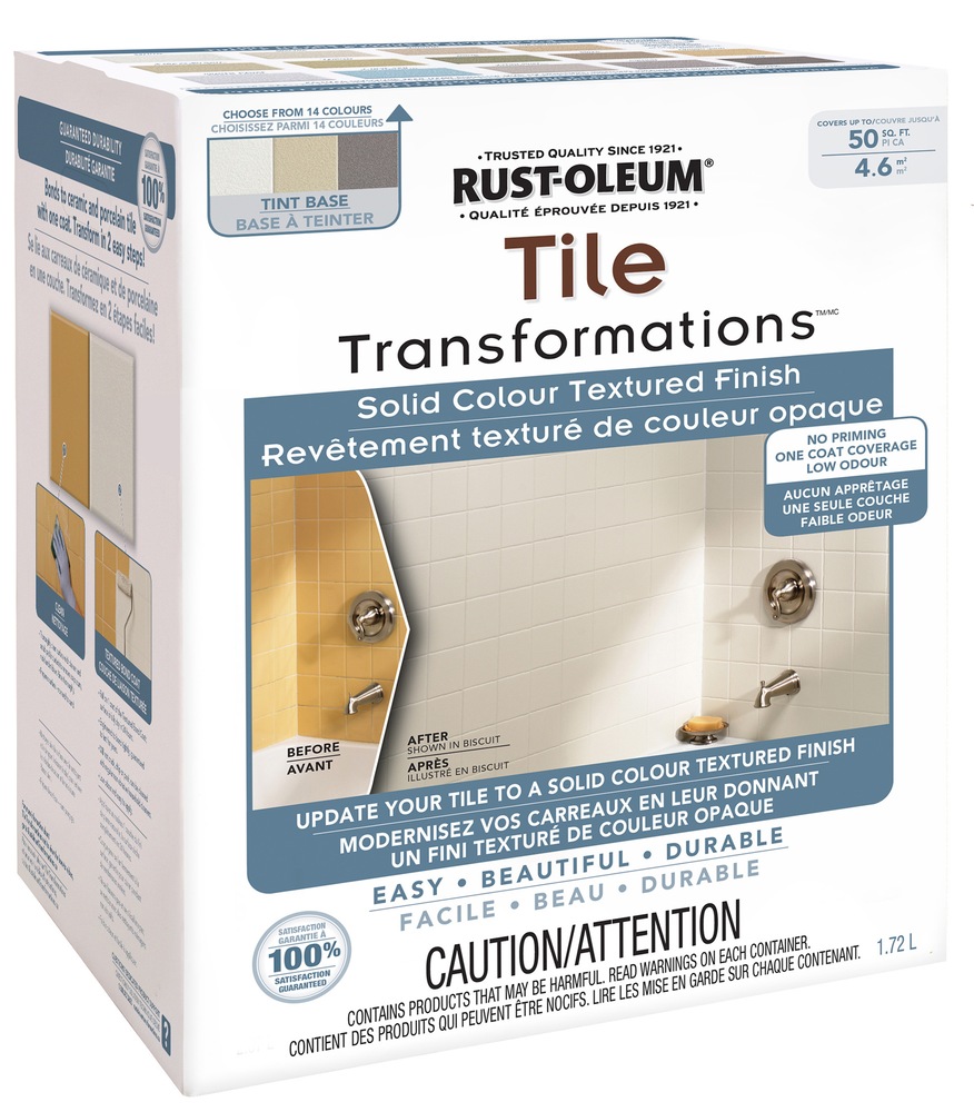RustOleum Tile Transformations, Solid Colour Canadian Tire