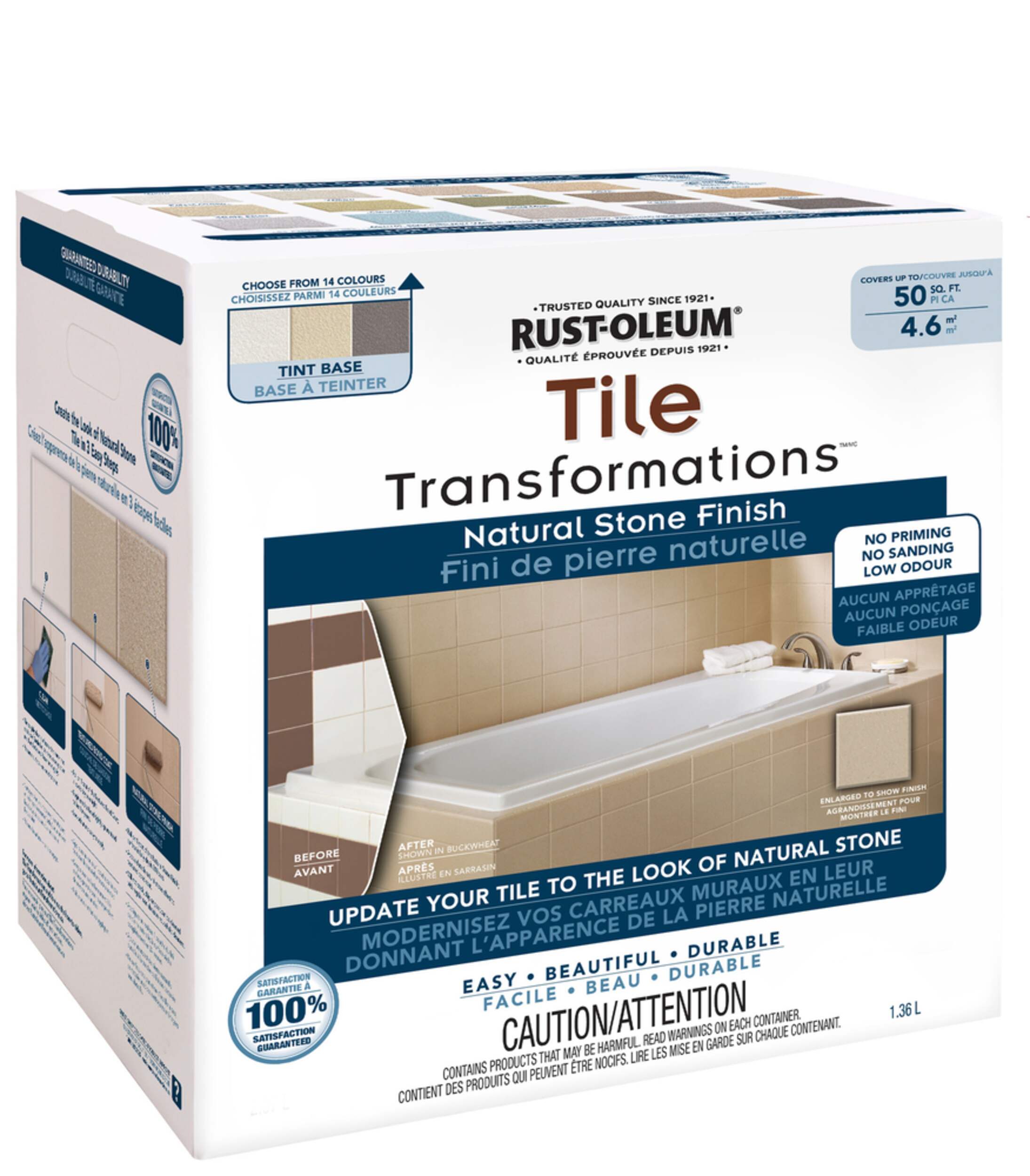 RustOleum Tile Transformations, Natural Stone Canadian Tire