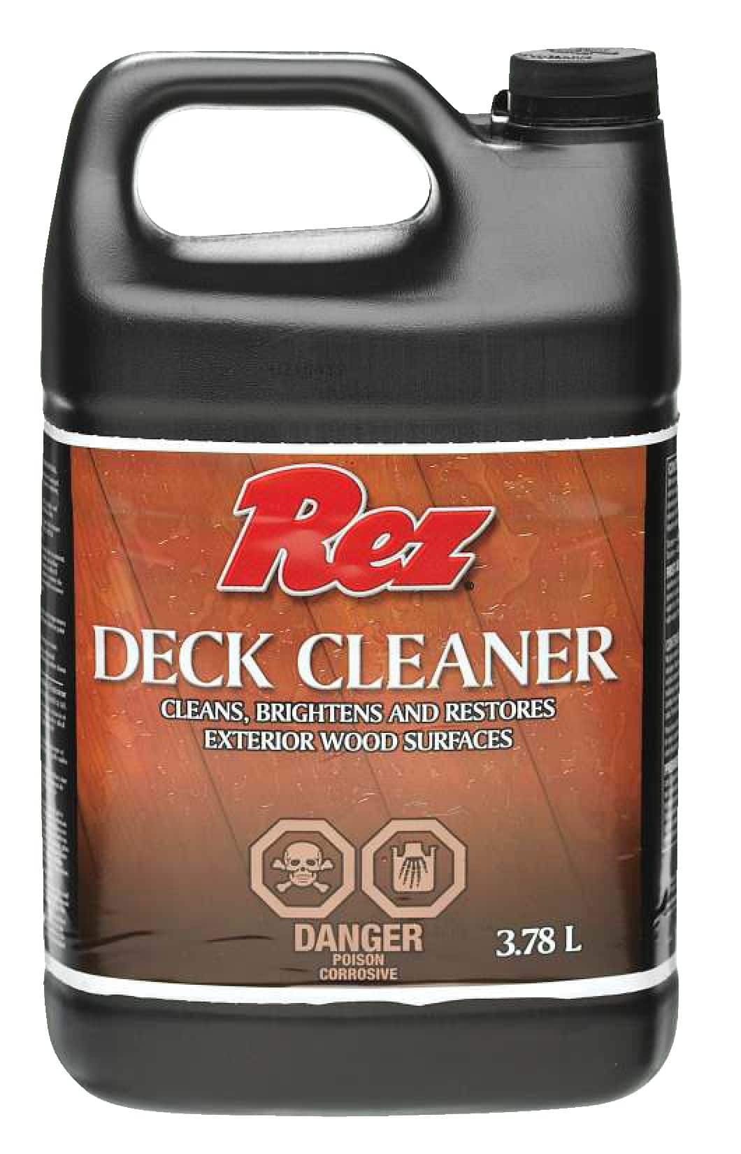 REZ Exterior Wood Deck Cleaner, 3.78-L/1-Gallon