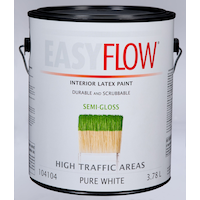 EasyFlow Interior Latex Paint, Durable & Scrubbable, Semi-Gloss