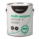 Premier Multi-Purpose Primer & Sealer, White, 3.78-L Front_Elevated