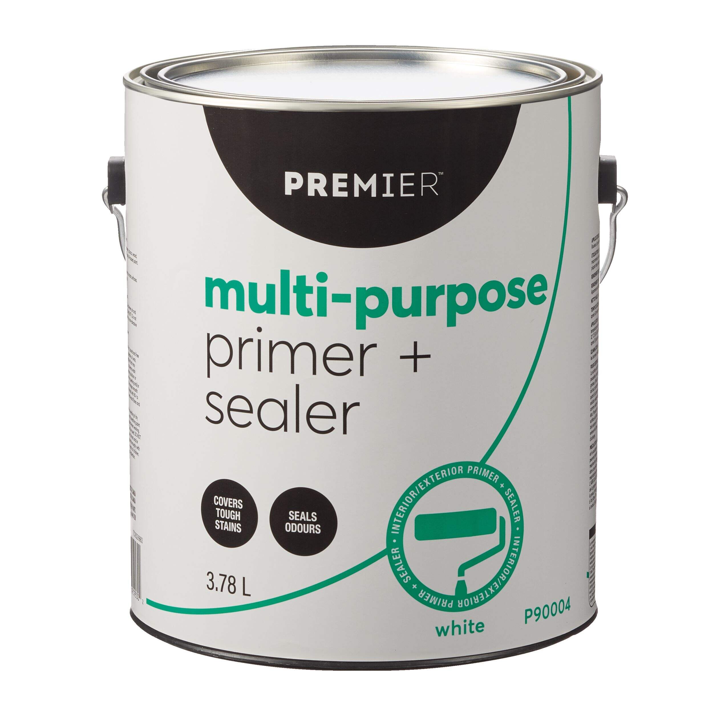 Premier Multi-Purpose Primer & Sealer, White, 3.78-L Front_Elevated