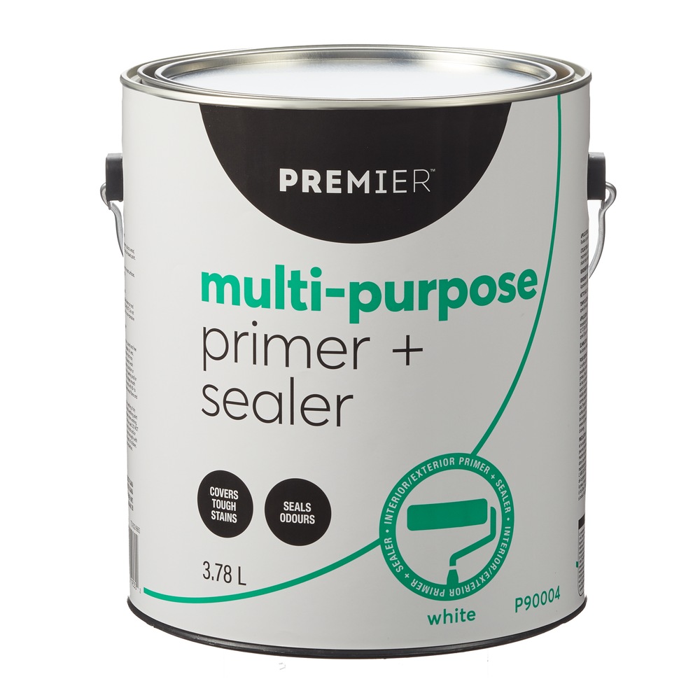Premier MultiPurpose Primer & Sealer, White, 3.78L Canadian Tire